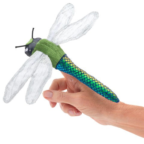 Folkmanis Finger Puppet - Dragonfly - Treasure Island Toys