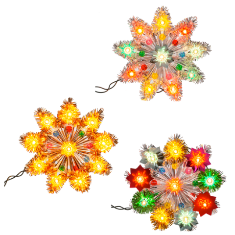 Light-up Reflector Star Tree Topper - Treasure Island Toys