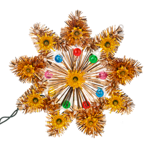 Light-up Reflector Star Tree Topper - Treasure Island Toys