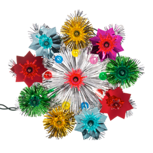 Light-up Reflector Star Tree Topper - Treasure Island Toys