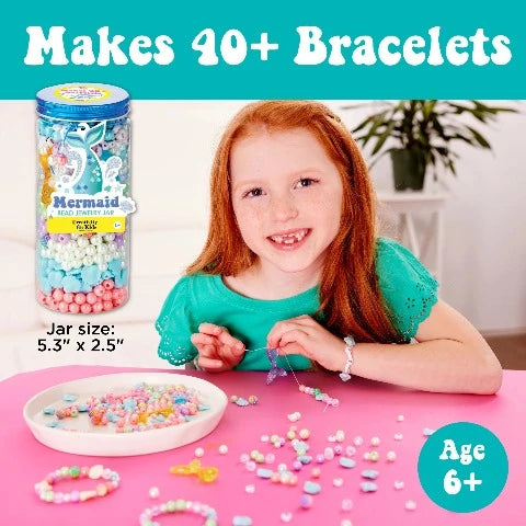 Creativity for Kids Bead Jar Mermaid - Treasure Island Toys