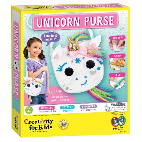 Creativity for Kids Unicorn Purse - Treasure Island Toys