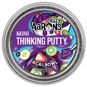 Crazy Aaron's Thinking Putty Mini - Acai Bowl - Treasure Island Toys