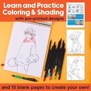 Faber-Castell Anime Drawing Kit Shonen Edition