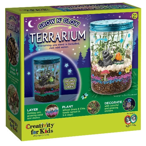 Creativity for Kids Grow N' Glow Terrarium - Treasure Island Toys