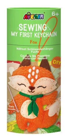 Sewing My First Keychain Fox - Treasure Island Toys