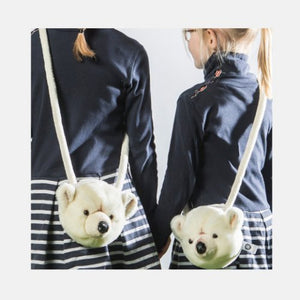 Wild & Soft Purse Polar Bear - Treasure Island Toys