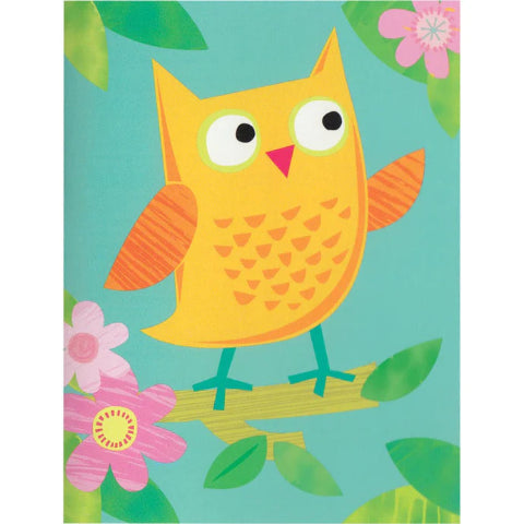 Greeting Card Enclosure - Owl in Tree - Treasure Island Toys