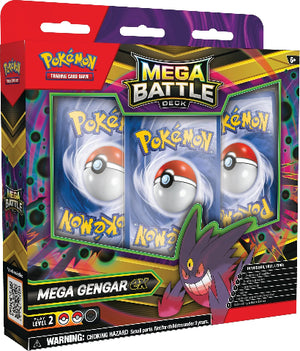 Pokémon Mega Battle ex Pack Gengar and Diancie - Treasure Island Toys