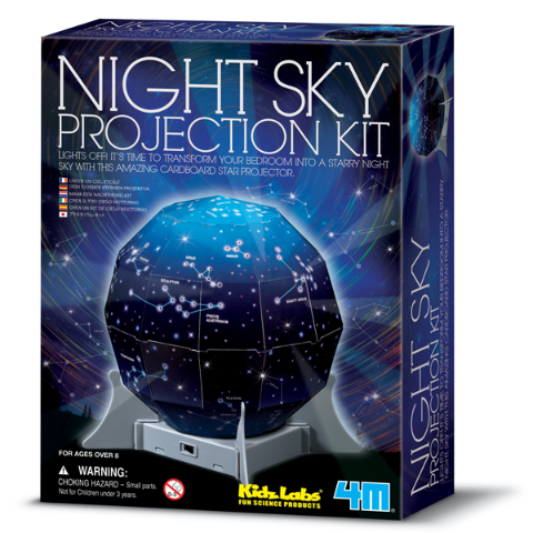 4M KidzLabs Night Sky Projection Kit - Treasure Island Toys