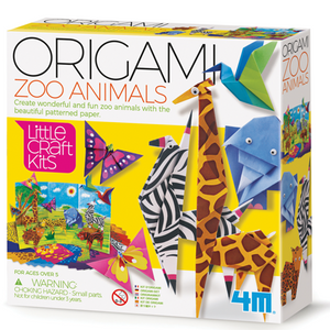 4M Art Origami Zoo Animals - Treasure Island Toys