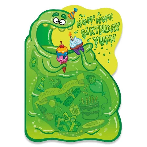 Greeting Card Birthday - Blob Party Neon - Treasure Island Toys