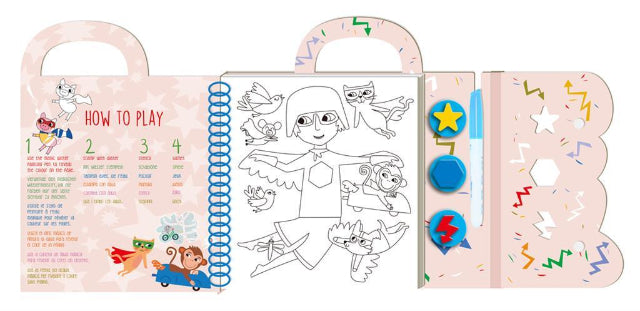 Avenir Magic Water Painting My Superheroes - Treasure Island Toys