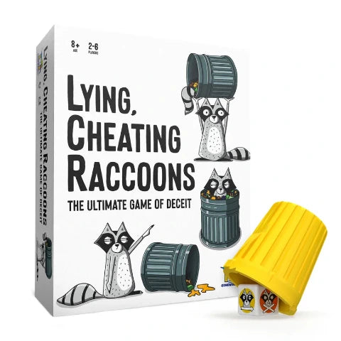 Gamewright Lying Cheating Raccoons - Treasure Island Toys