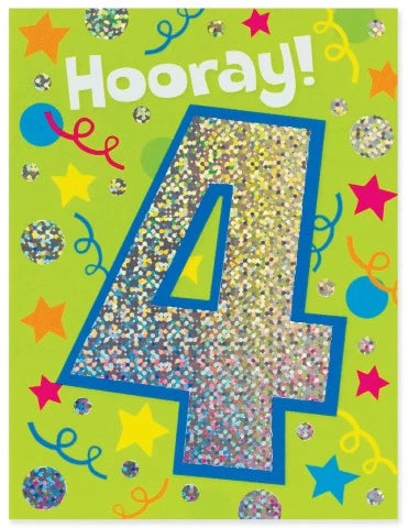 Greeting Card Enclosure - Age 4 - Treasure Island Toys