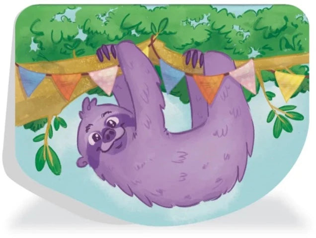 Greeting Card Enclosure -  Sloth - Treasure Island Toys