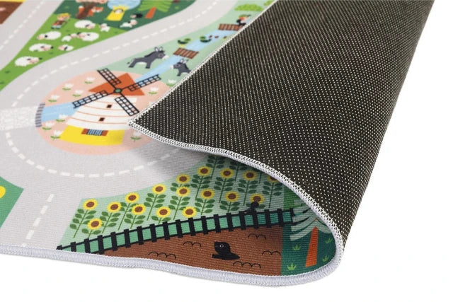 Janod Cross Roads Countryside Play Mat - Treasure Island Toys