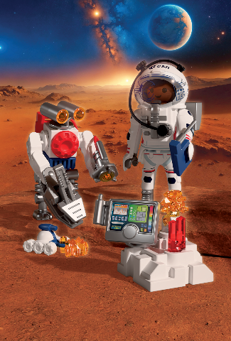 Playmobil ESA: Astronaut with Robot - Treasure Island Toys