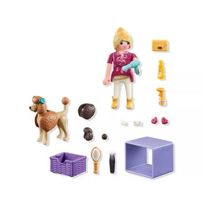 Playmobil My Life Pet Grooming Dog Groomer - Treasure Island Toys