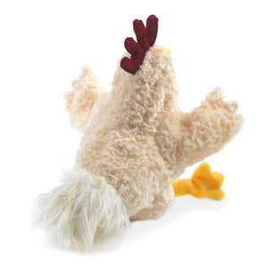 Folkmanis Puppet - Funky Chicken - Treasure Island Toys