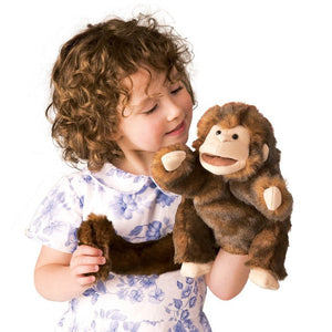 Folkmanis Puppet - Monkey - Treasure Island Toys