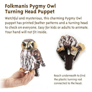 Folkmanis Puppet - Pygmy Owl