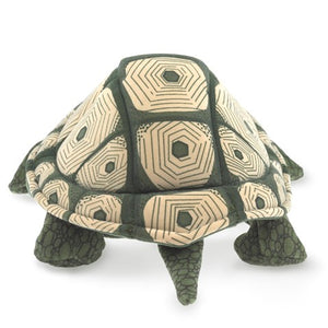 Folkmanis Puppet - Tortoise - Treasure Island Toys