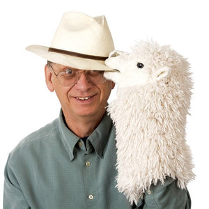 Folkmanis Stage Puppet - Alpaca