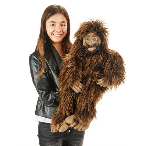 Folkmanis Puppet - Sasquatch - Treasure Island Toys