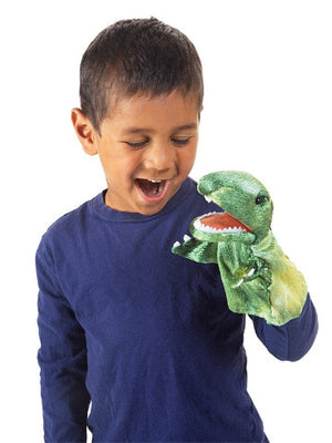 Folkmanis Puppet - Little Tyrannosaurus Rex - Treasure Island Toys