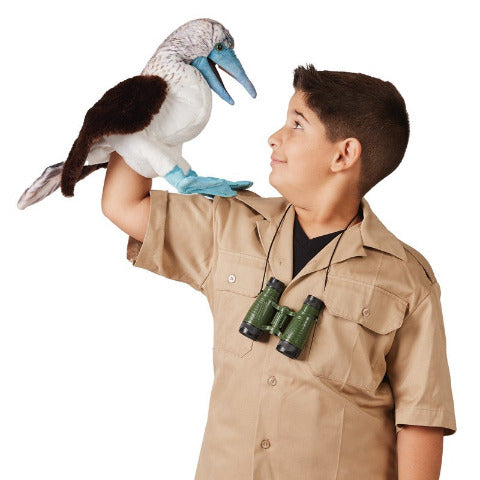 Folkmanis Puppet - Blue Footed Boobie - Treasure Island Toys