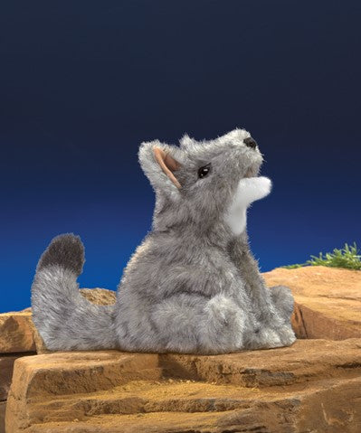 Folkmanis Puppet - Coyote, Small - Treasure Island Toys