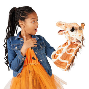 Folkmanis Stage Puppet - Giraffe - Treasure Island Toys