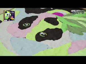 OKTO Sensory Art Paint by Numbers Panda