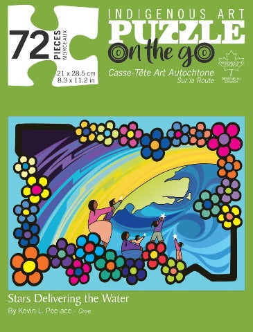 Indigenous Collection Puzzle - Stars Delivering the Water, 72 Piece - Treasure Island Toys