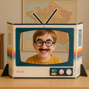Vilac Vintage Pretend Play TV
