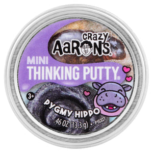 Crazy Aaron's Thinking Putty Mini - Pygmy Hippo