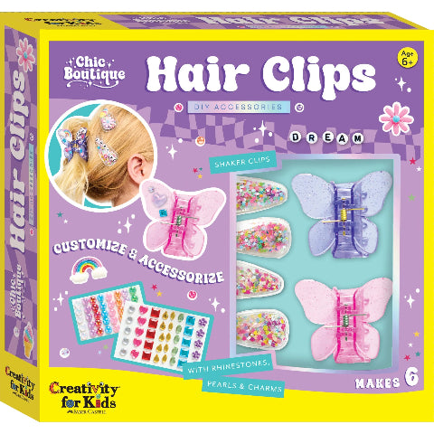 Creativity for Kids Chic Boutique Hair Clips - Treasure Island Toys