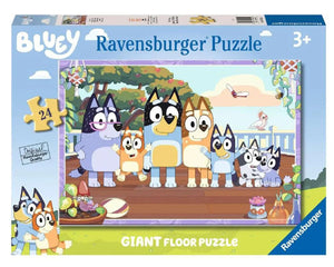 Ravensburger Floor Puzzle 24 Piece, Bluey - Treasure Island Toys