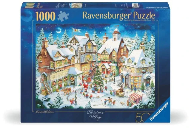 Ravensburger Puzzle 1000 Piece, 50th Anniversary: Christmas Village