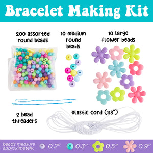 Creativity for Kids Mini Kit Beaded Flower Bracelet - Treasure Island Toys