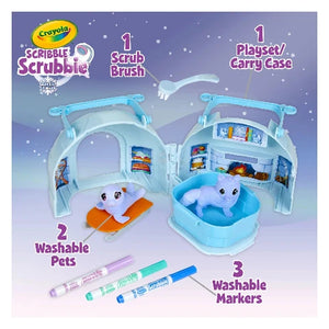 Crayola Scribble Scrubbie Arctic Pets Igloo