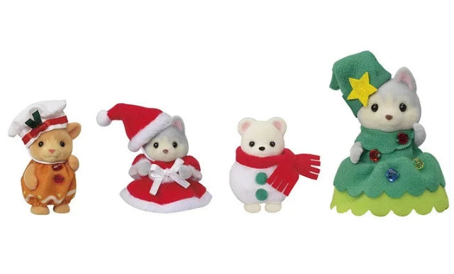 Calico Critters Occasion - Happy Christmas Friends - Treasure Island Toys