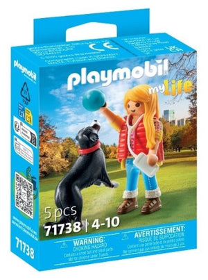 Playmobil My Life Pet Collectibles Woman with Mountain Dog - Treasure Island Toys