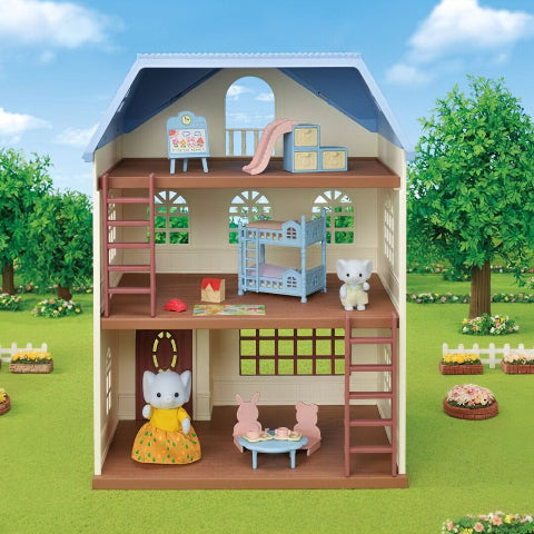 Calico Critters Gift House - Sky Blue Terrace - Treasure Island Toys