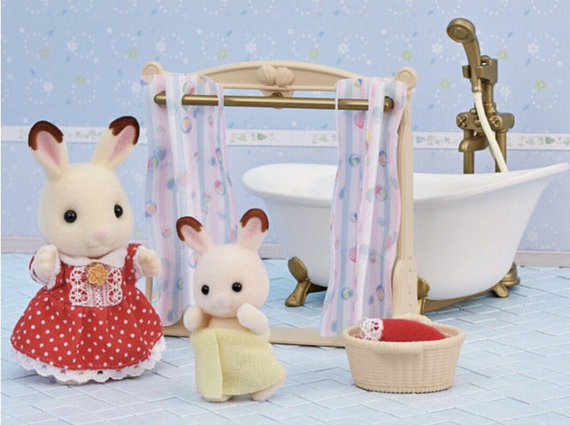 Calico Critters Furniture - Bath & Shower Set - Treasure Island Toys