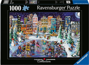 Ravensburger Puzzle Canadian Collection 1000 Piece, Canadian City Lights - Treasure Island Toys