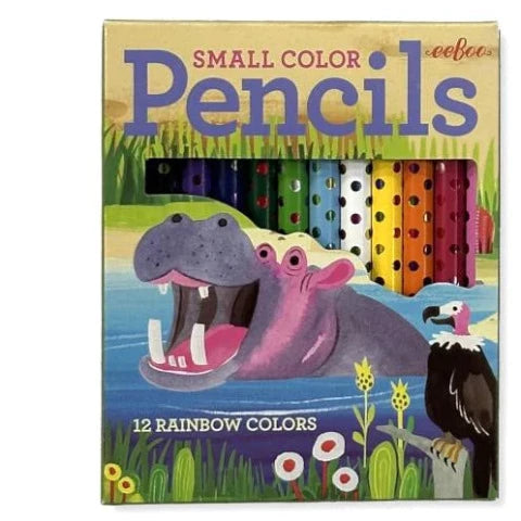 eeBoo Art - Small Pencils Animals in the Wild - Treasure Island Toys