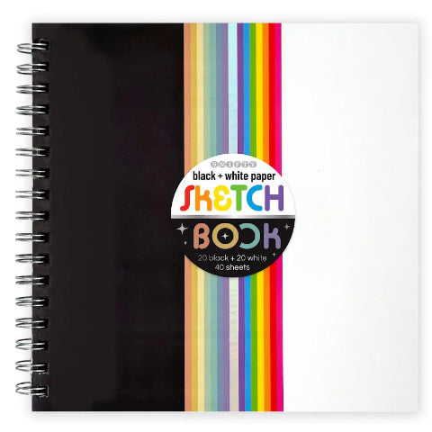 Snifty Sketchbook Black & White Paper - Treasure Island Toys