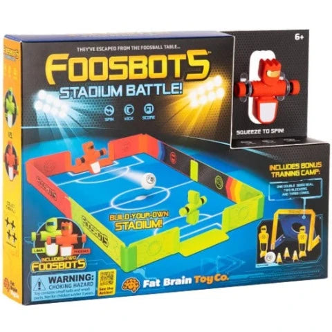 Fat Brain Toys Foosbots Stadium Battle Set - Treasure Island Toys